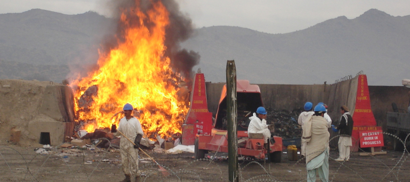 VA Steps Up Burn Pit Activity